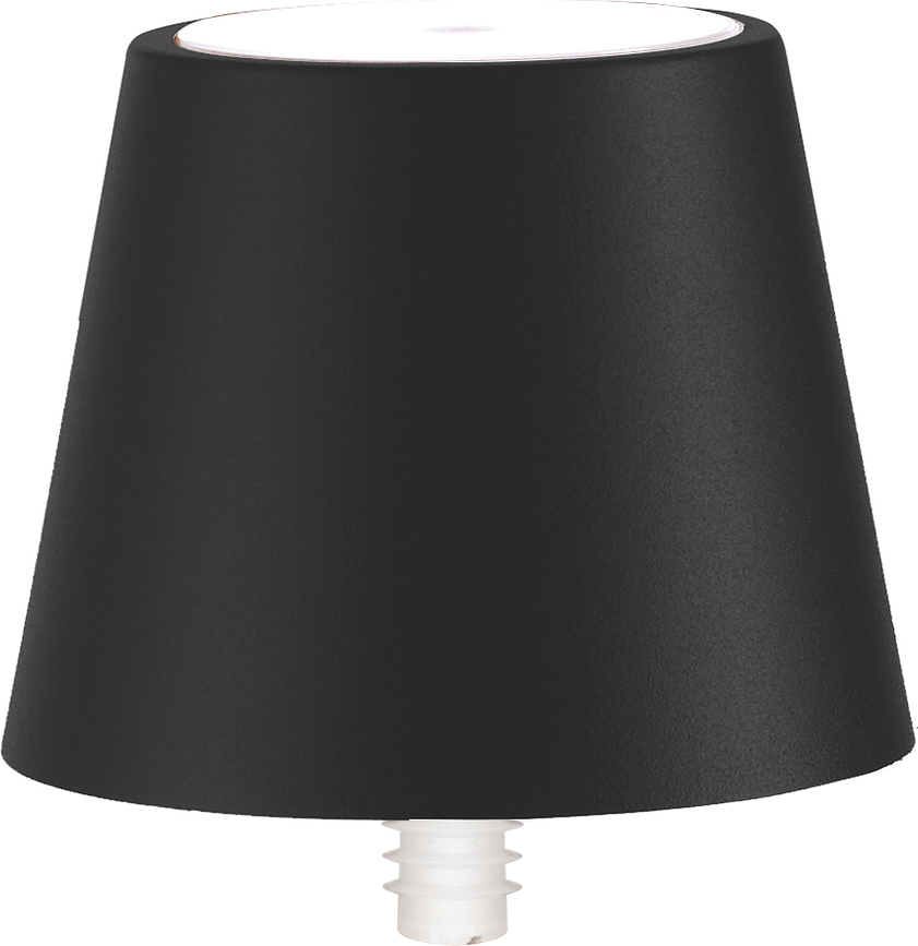 Lampada senza fili Poldina Stopper nera