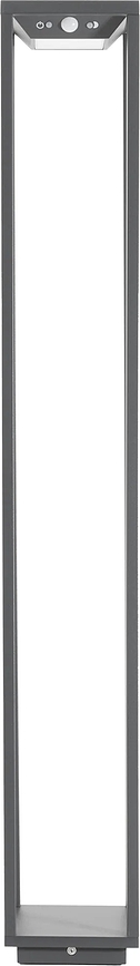 Lámpara de jardín solar Home Solar, 100 cm, gris