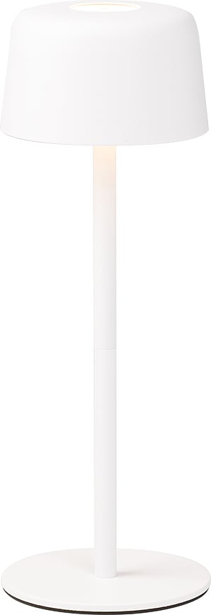 Lámparas de mesa inalámbricas Ailati, terracota, Pack de 2