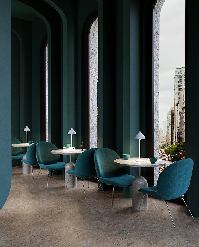 Lámpara de Mesa inalámbrica Amelie, verde pálido