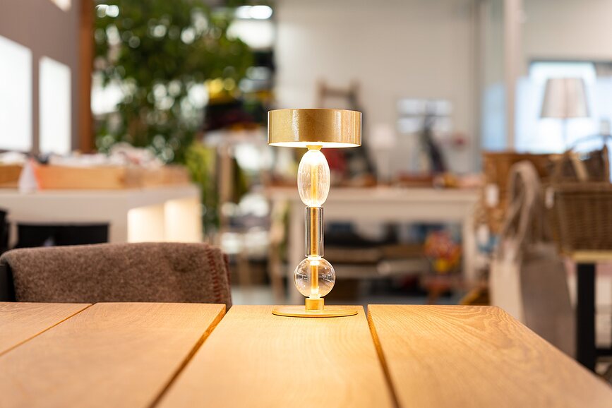 Lámpara de Mesa inalámbrica Royal Family, Wi-Fi, titanio