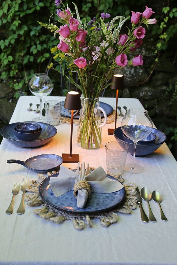 Lámpara de Mesa Poldina Micro, 27,5 cm, gris oscuro