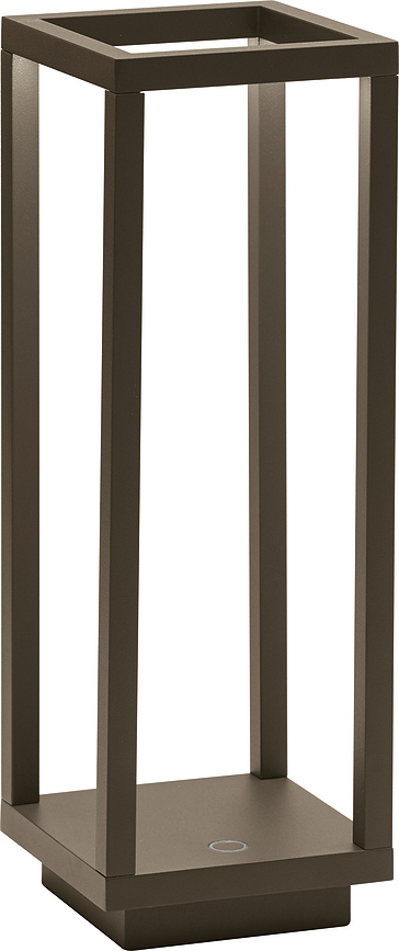 Lámpara inalámbrica Home, 29,4 cm, marrón