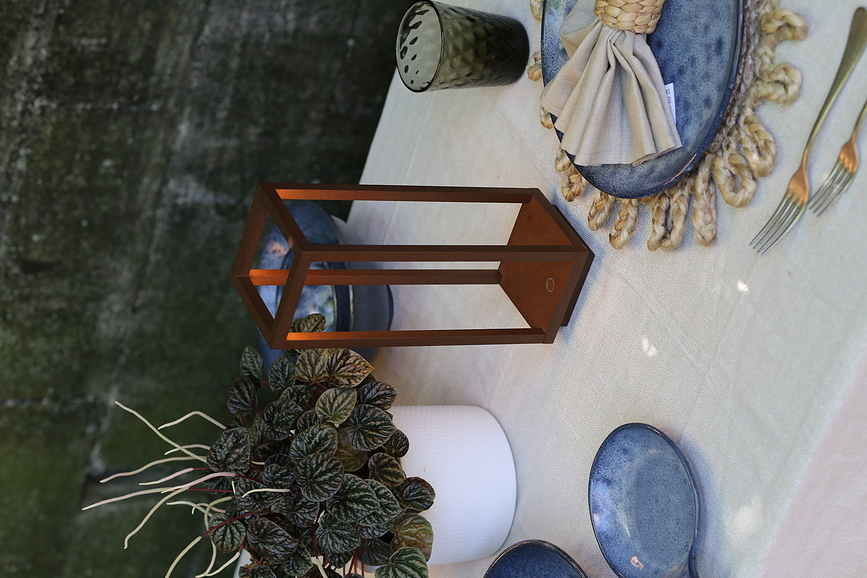 Lámpara inalámbrica Home, 29,4 cm, gris oscuro