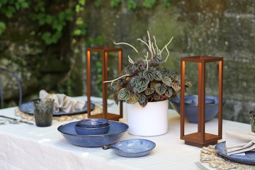 Lámpara inalámbrica Home, 29,4 cm, gris oscuro