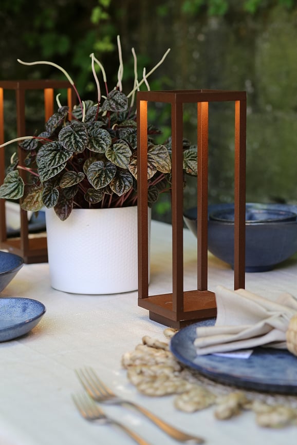 Lámpara inalámbrica Home, 29,4 cm, gris oscuro