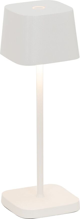 Lámpara inalámbrica Ofelia Micro, 20 cm, blanca