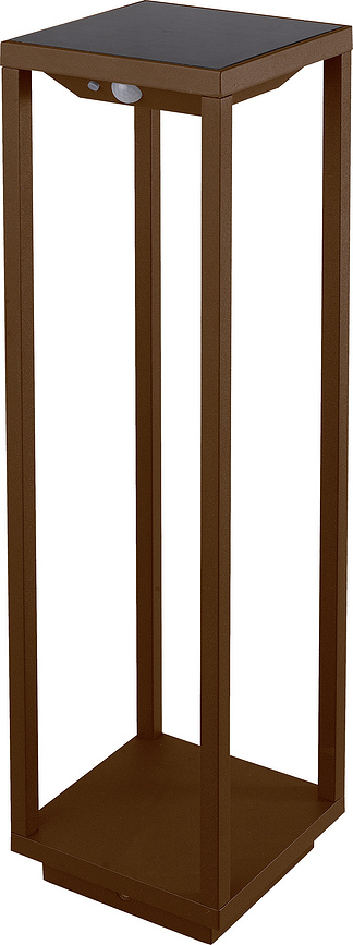 Lámpara de jardín solar Home, 50 cm, gris