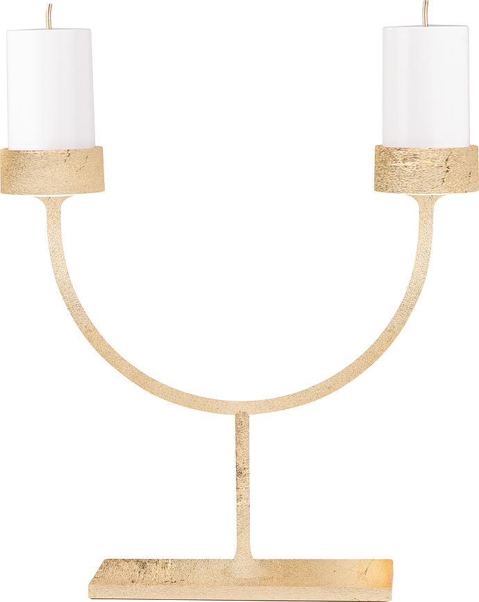 Lampe de table sans fil Perpetua 35,6 cm double