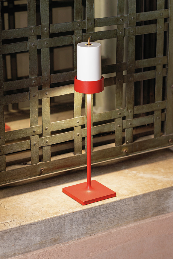 Lampe de table sans fil Perpetua 35,6 cm, dorée