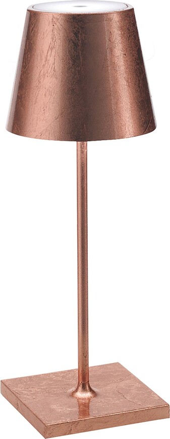 Lampe til bord Poldina Mini 30 cm kobber