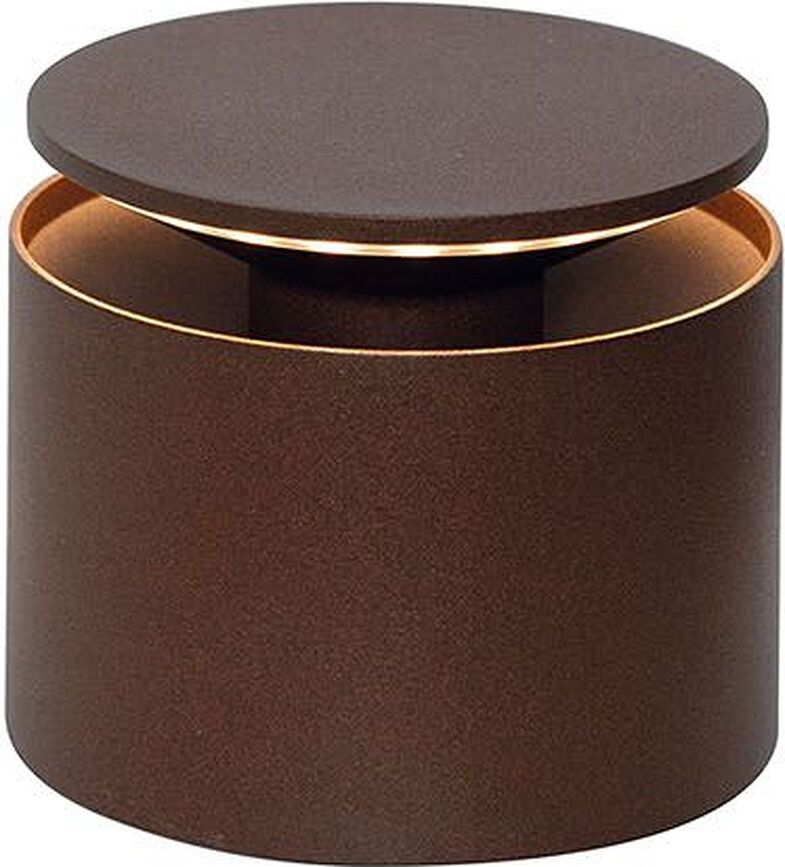 Lampe til bord Push Up brun