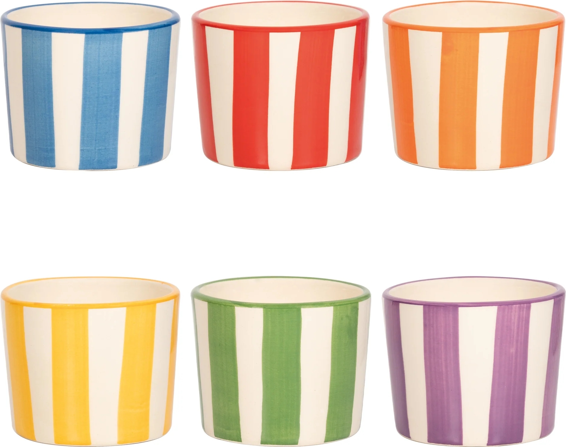 Lido Righe Becher 230 ml gestreift 6 St.