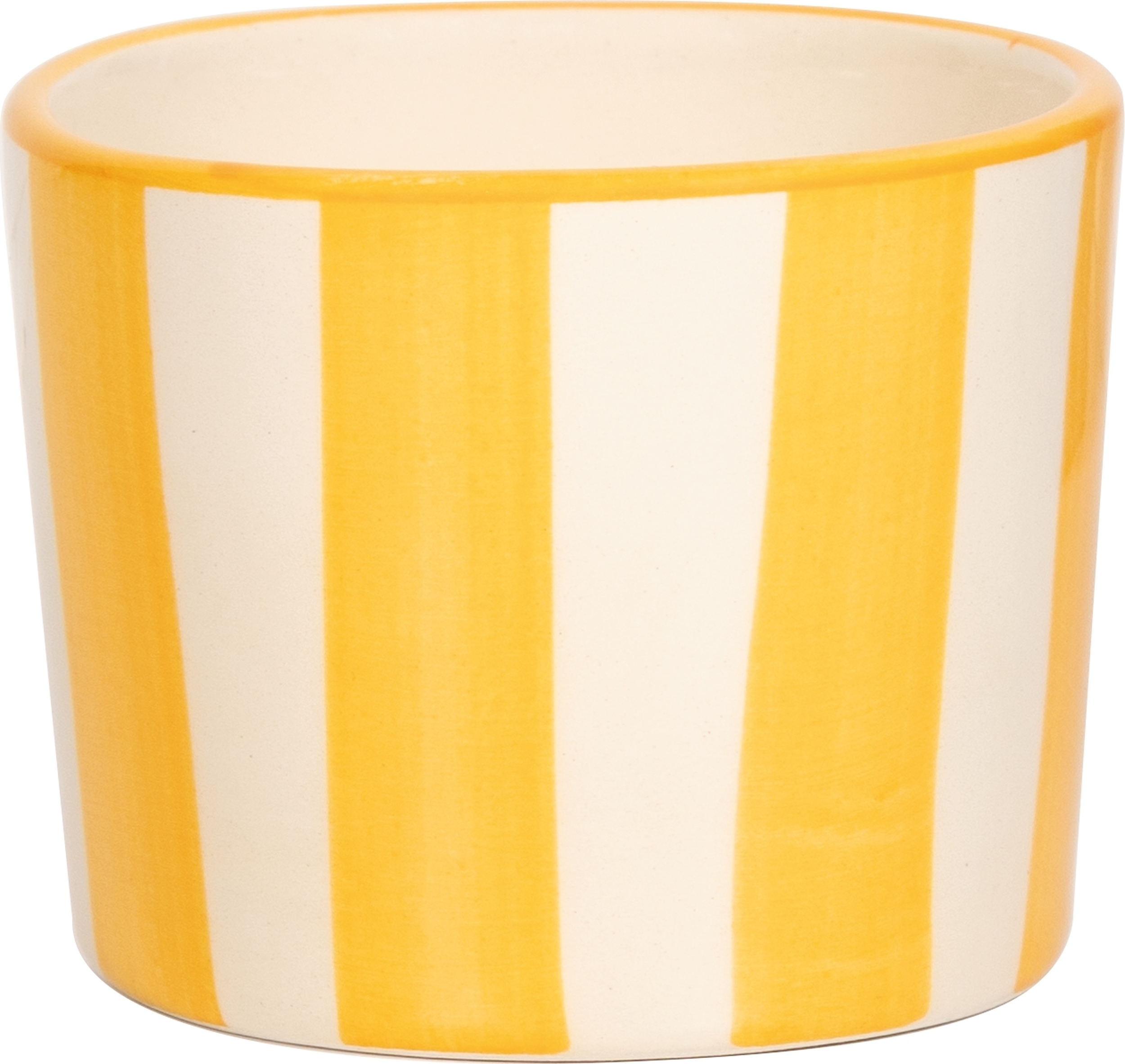 Lido Righe Becher 230 ml gestreift gelb
