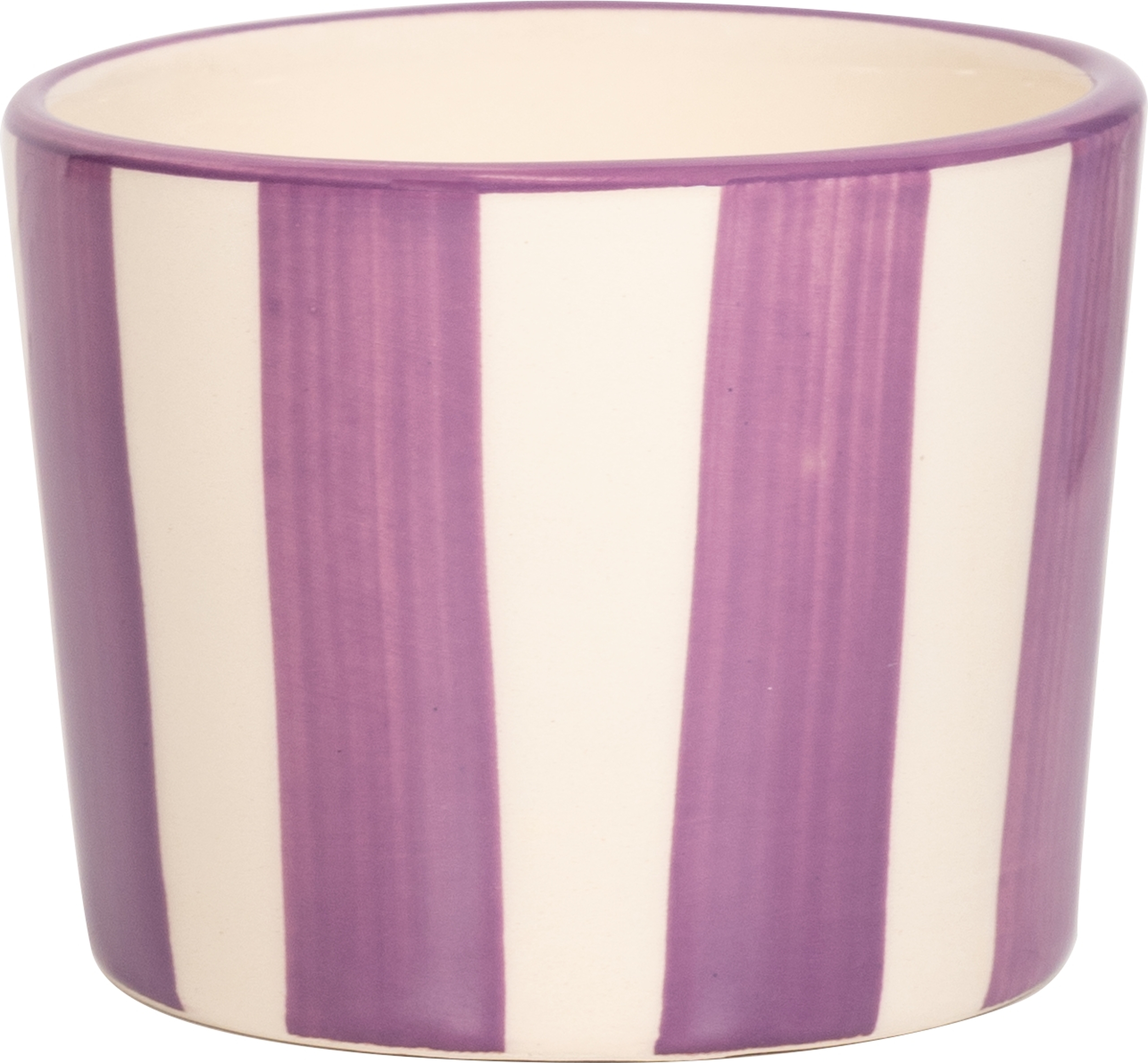 Lido Righe Becher 230 ml gestreift violett