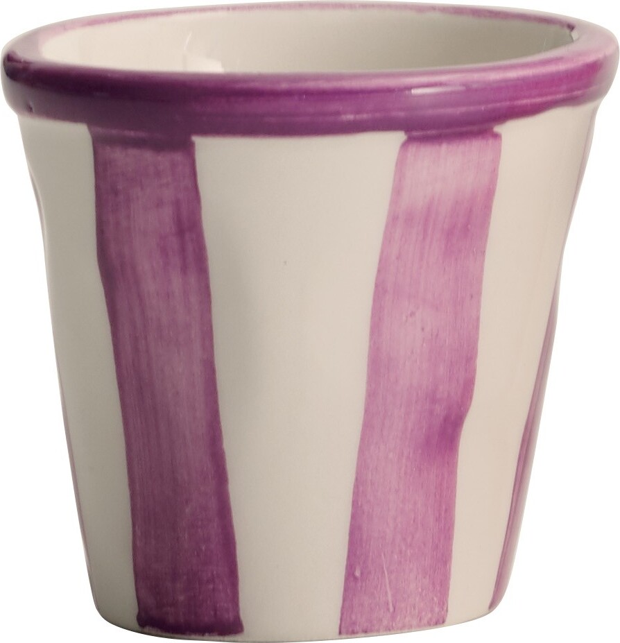 Lido Righe Becher 70 ml gestreift amethyst