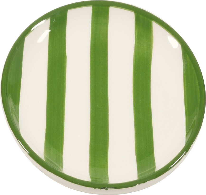 Lido Righe Πιατάκι ριγέ, 13 cm, πράσινο