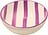 Lido Righe Schale 13 cm gestreift amethyst