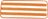 Lido Righe Servierplatte rechteckig, 26,5 cm, ziegelrot