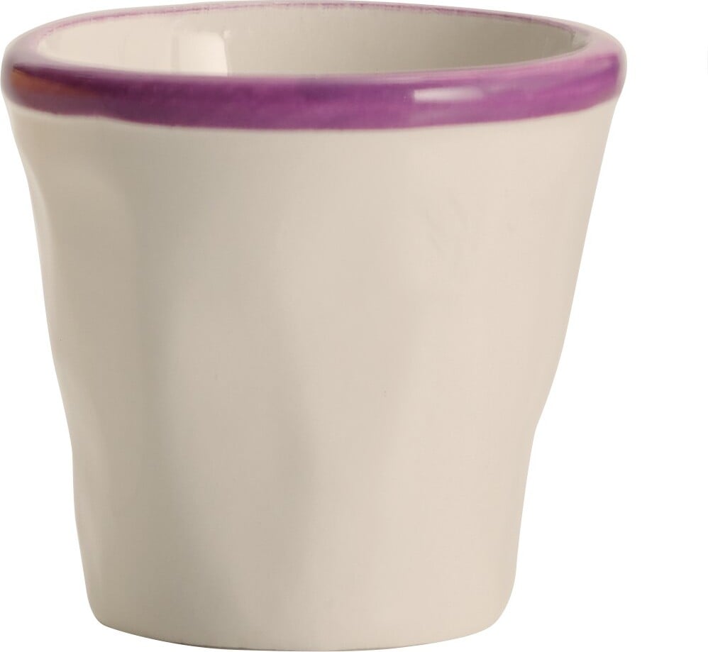 Lido Rim Becher 70 ml amethyst