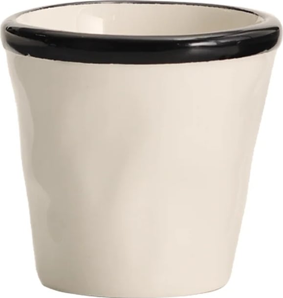 Lido Rim Becher 70 ml schwarz