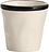 Lido Rim fekete Bögre 70 ml