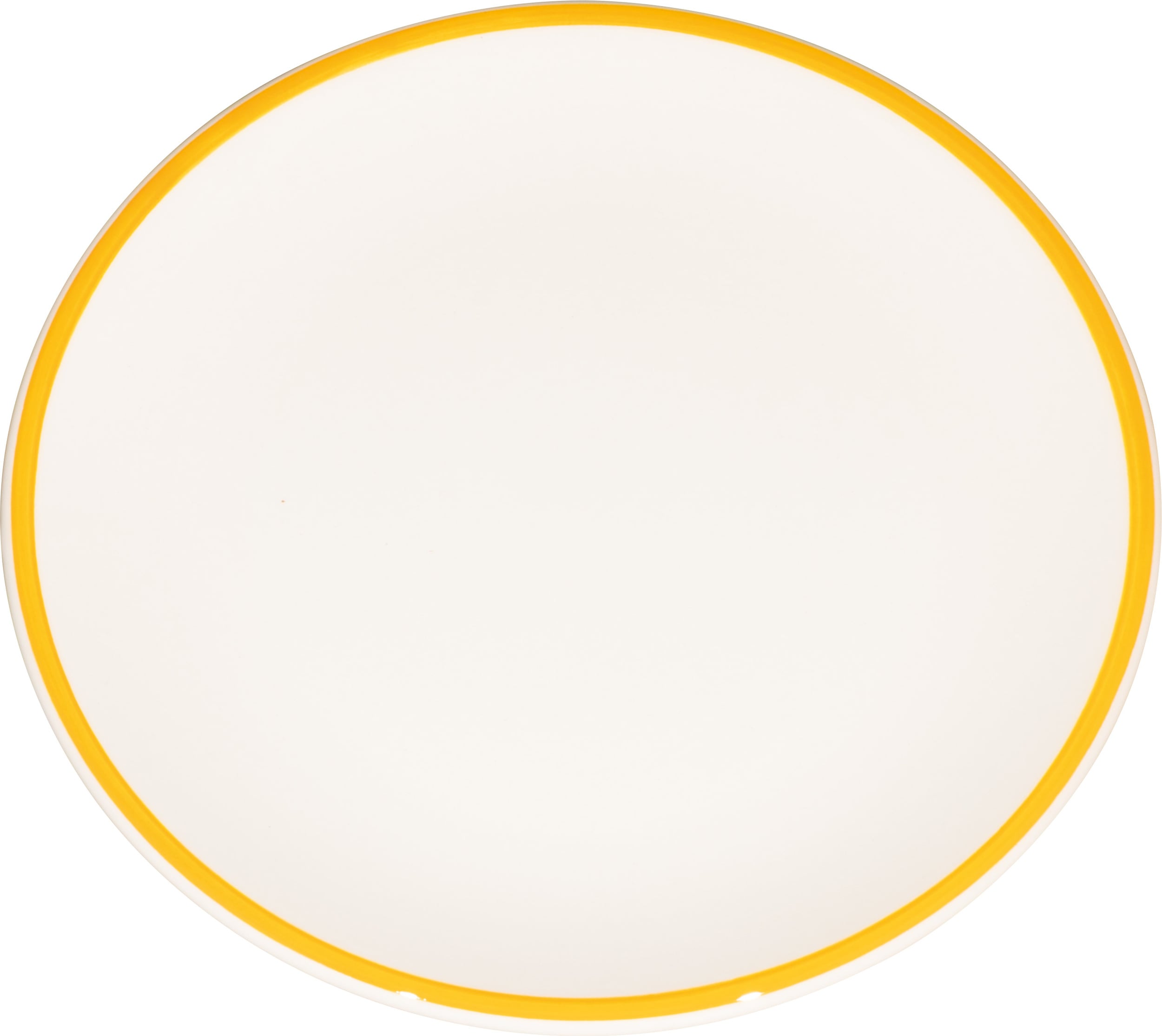 Lido Rim Frühstücksteller 21 cm, gelb