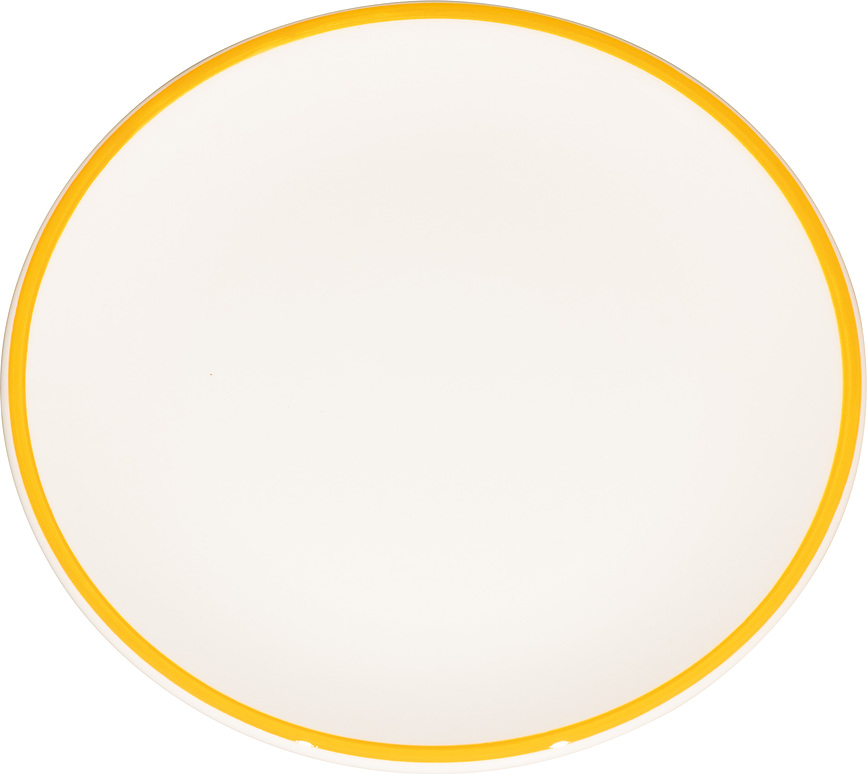 Lido Rim Frühstücksteller 21 cm, gelb