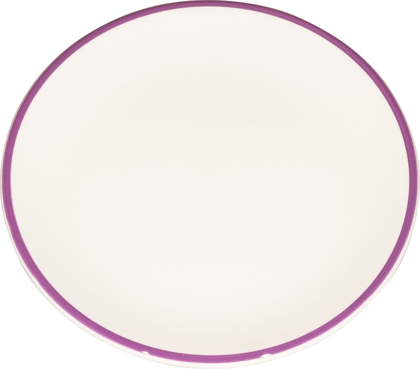 Lido Rim Frühstücksteller 21 cm, violett