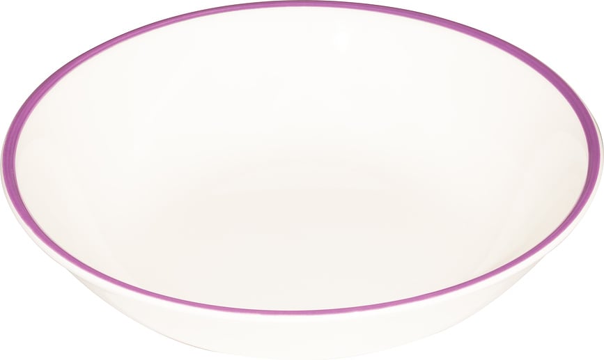 Lido Rim mélytányér 22 cm, lila