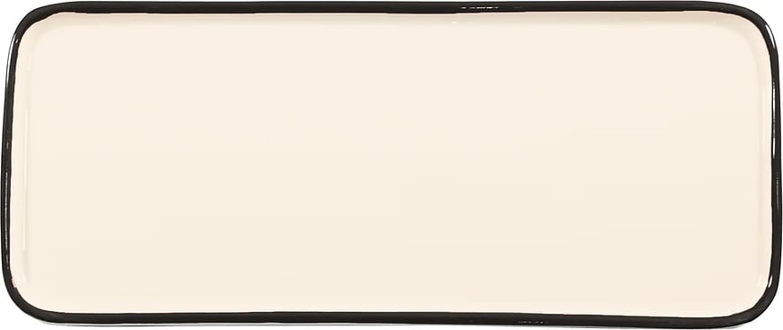 Lido Rim Πιατέλα Σερβιρίσματος ορθογώνια, 26,5 cm, μαύρη