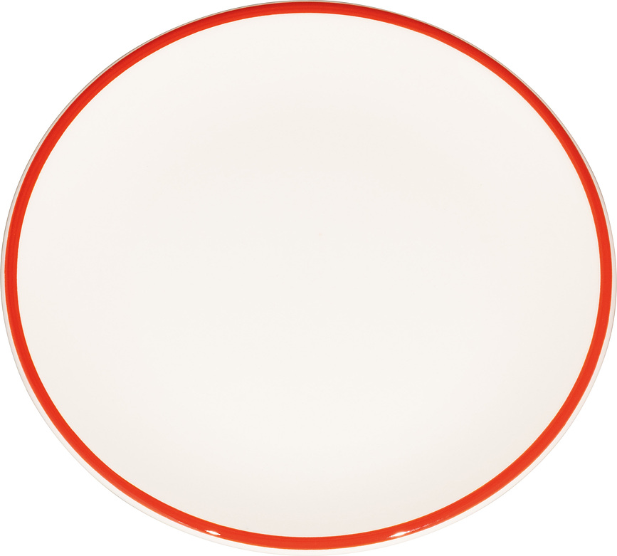 Lido Rim reggelizőtányér 21 cm, piros