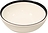 Lido Rim Schale 13 cm schwarz