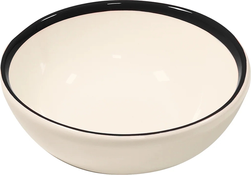 Lido Rim Skål 13 cm, svart