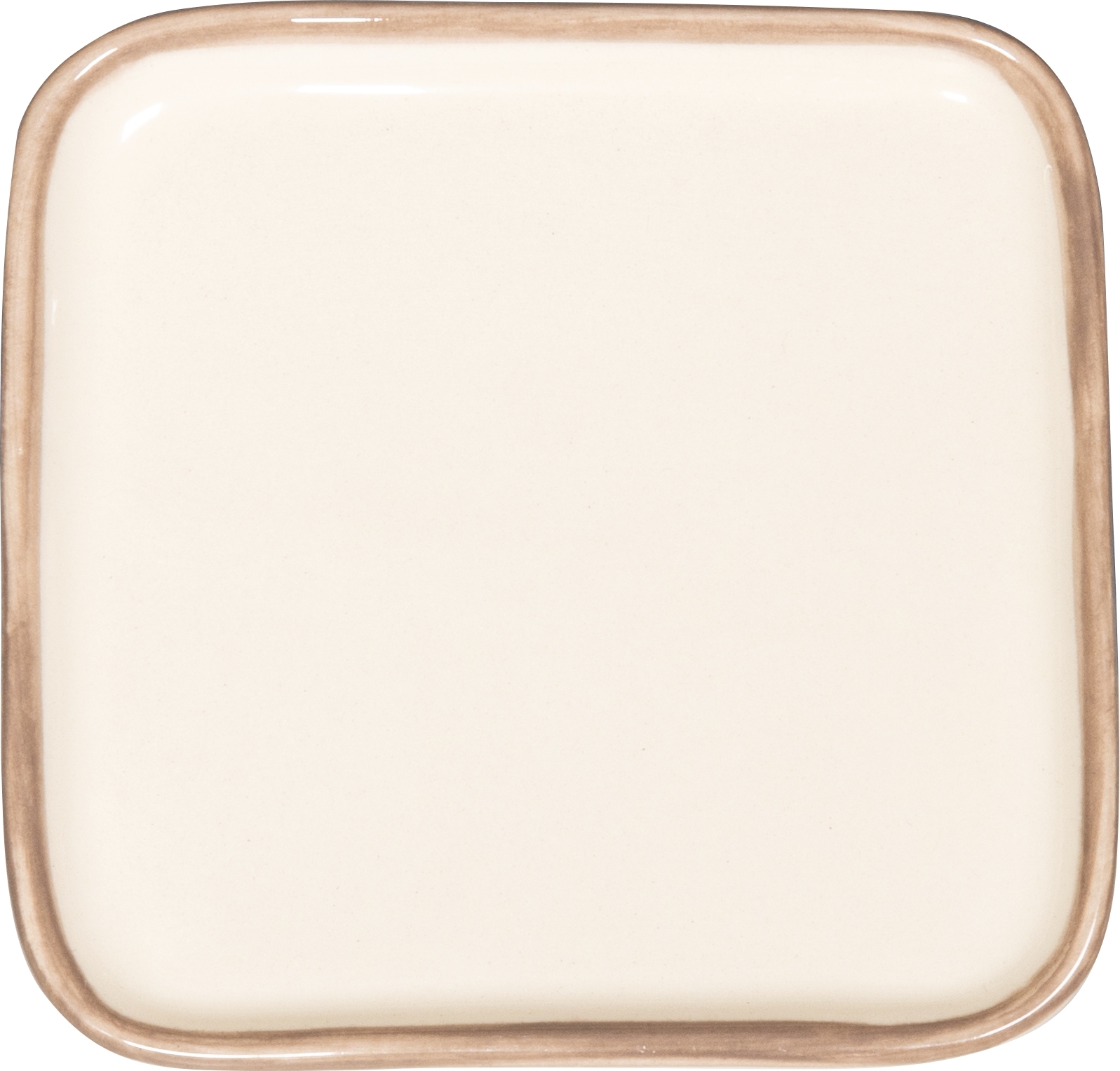 Lido Rim Snack-Teller 11 x 11 cm beige
