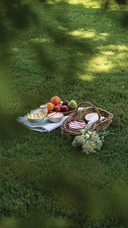 Lido Rim Assiette 13 cm, bleu clair