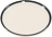 Lido Rim Tallrik 13 cm, svart