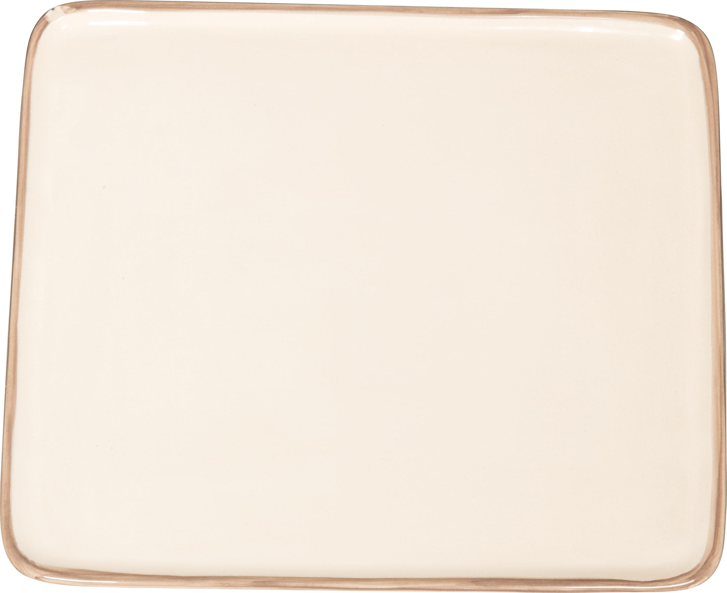 Lido Rim Teller für Mittagsgerichte 28 x 24 cm beige