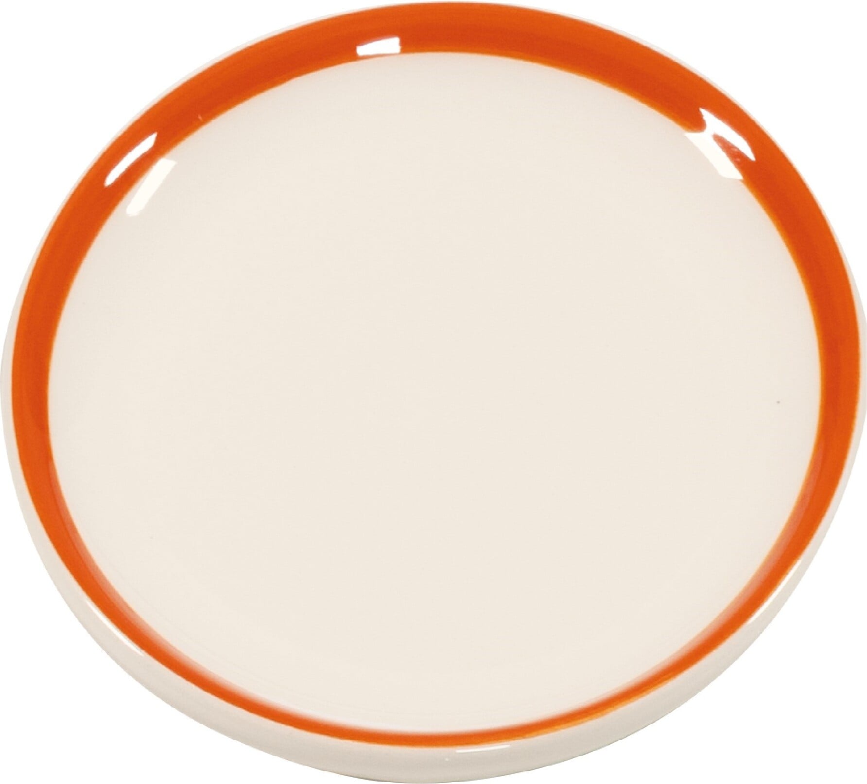 Lido Rim Tellerchen 13 cm orangefarben