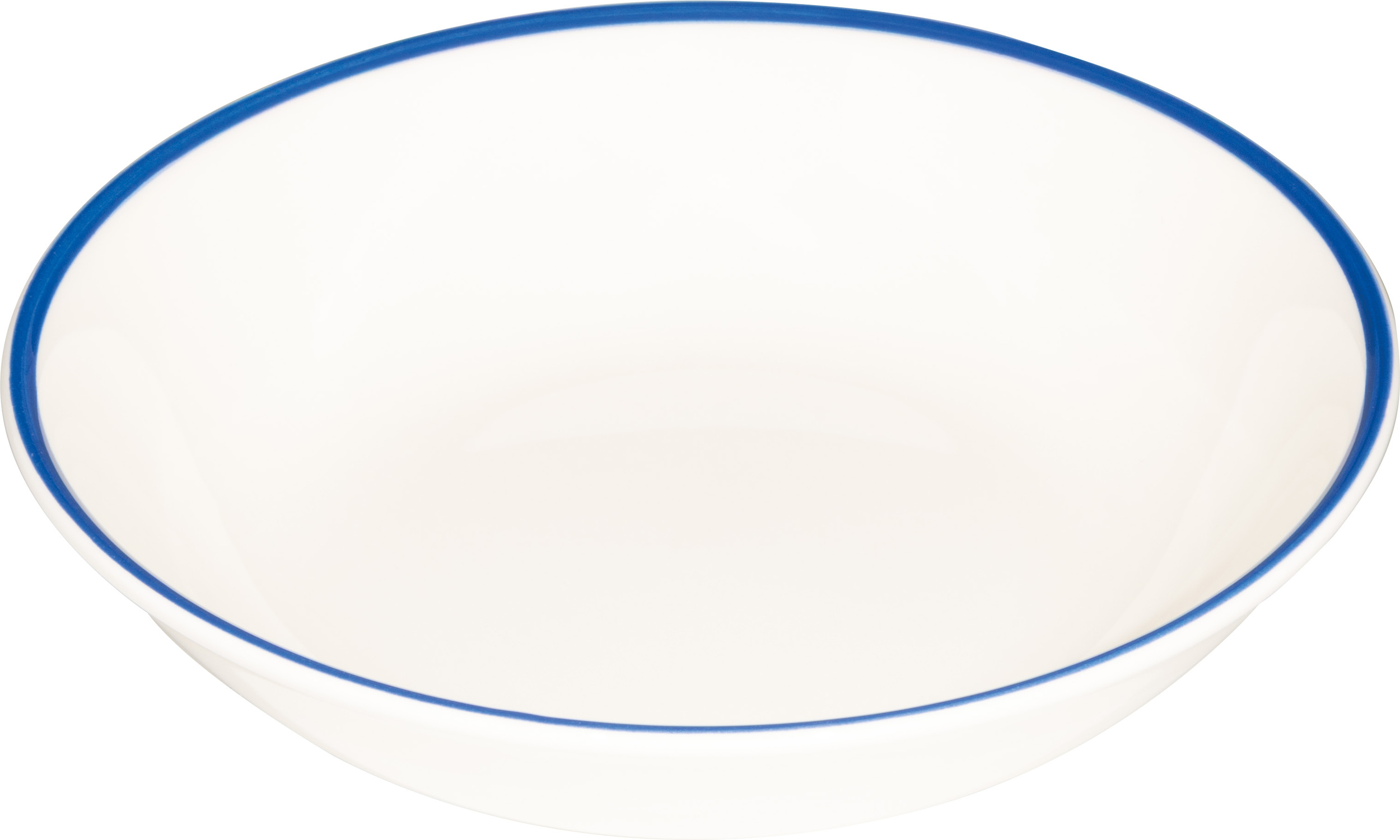 Lido Rim tiefer Teller 22 cm, blau