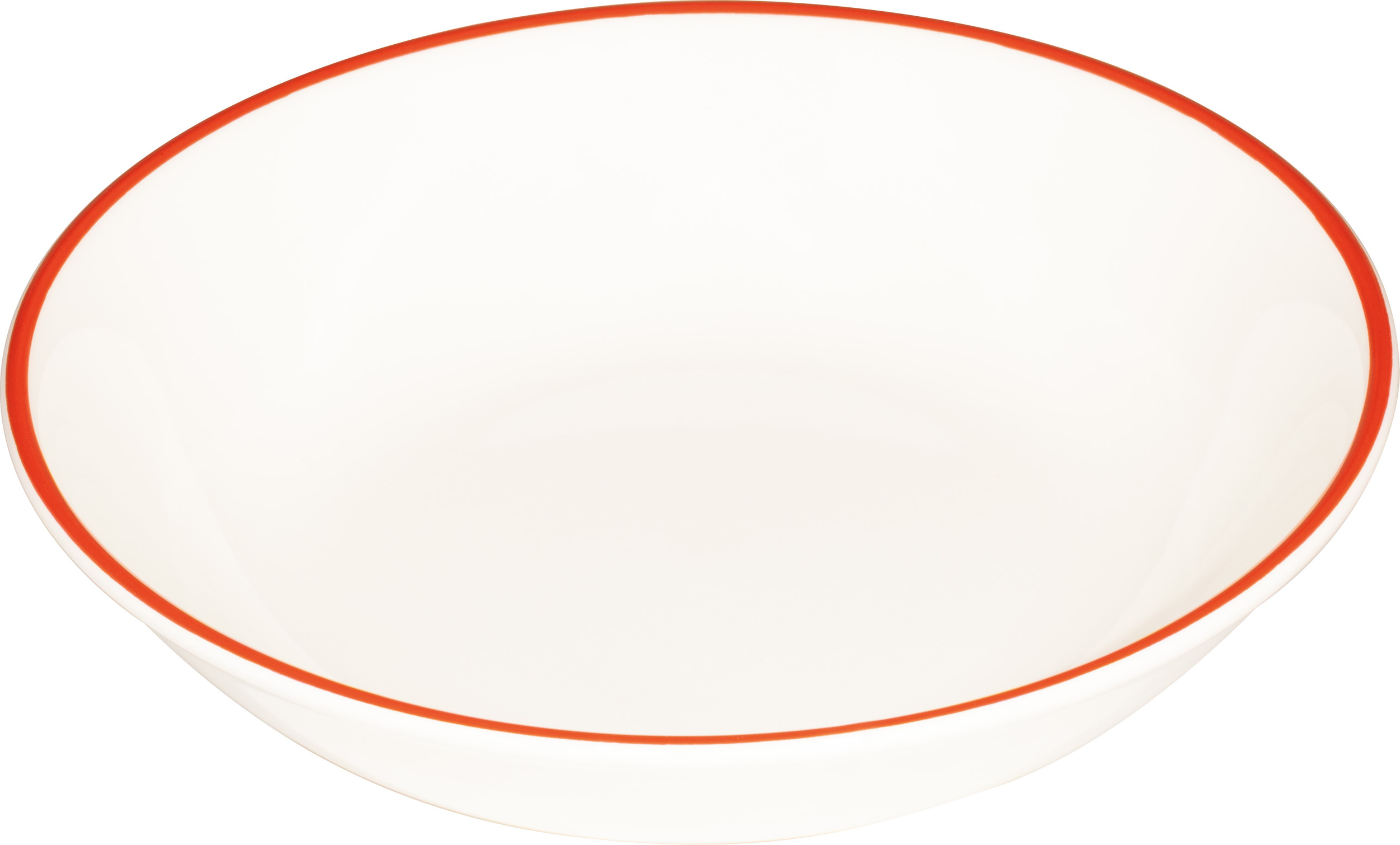 Lido Rim tiefer Teller 22 cm, rot