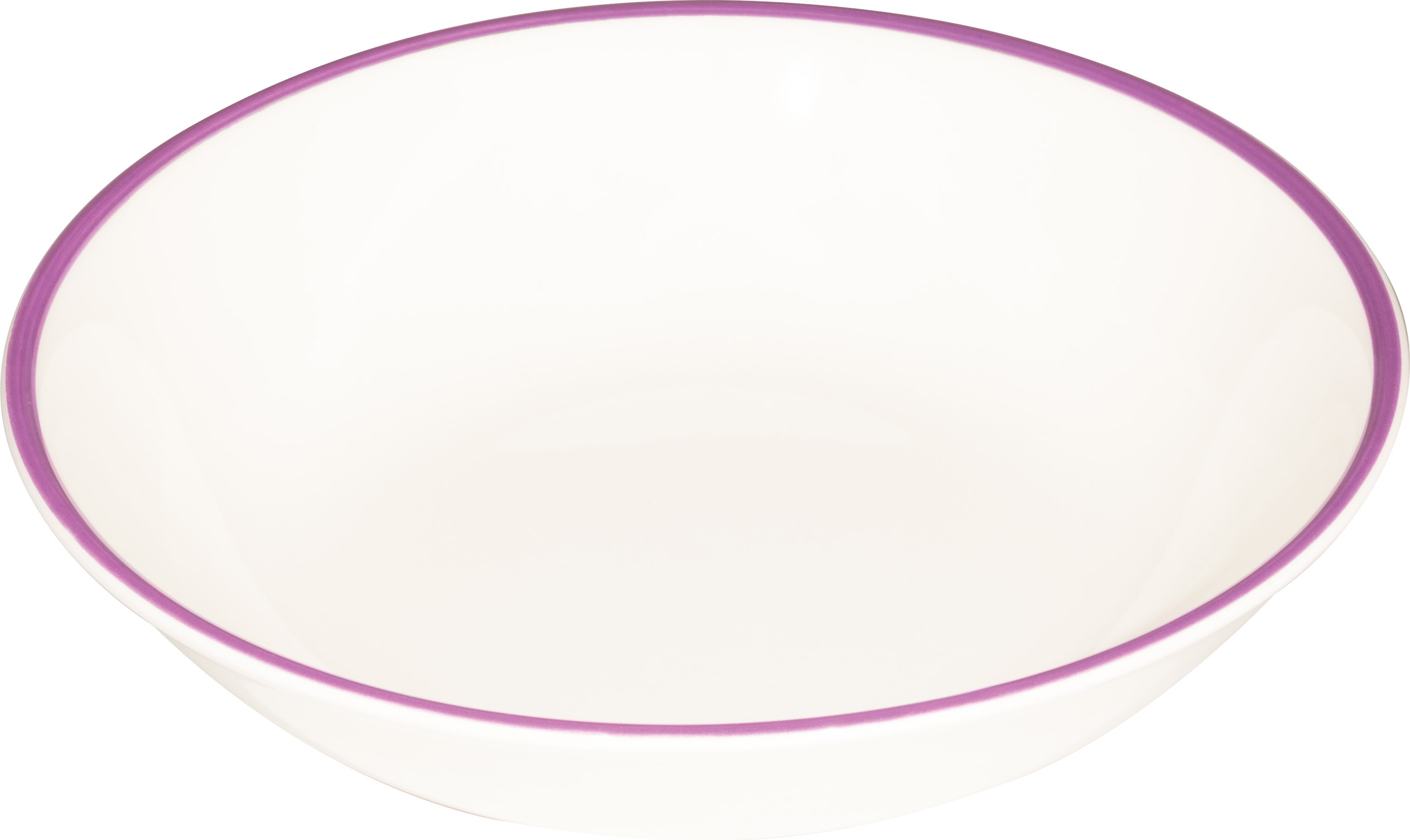 Lido Rim tiefer Teller 22 cm, violett