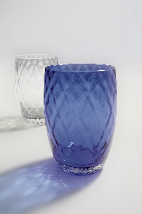 Losanghe Čaša 380 ml akvamarina