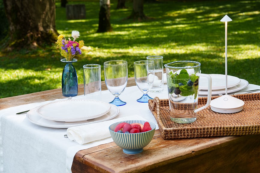 Maestro Čaša za vino 300 ml plava
