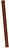 Module lamp Pencil 50 cm bruin