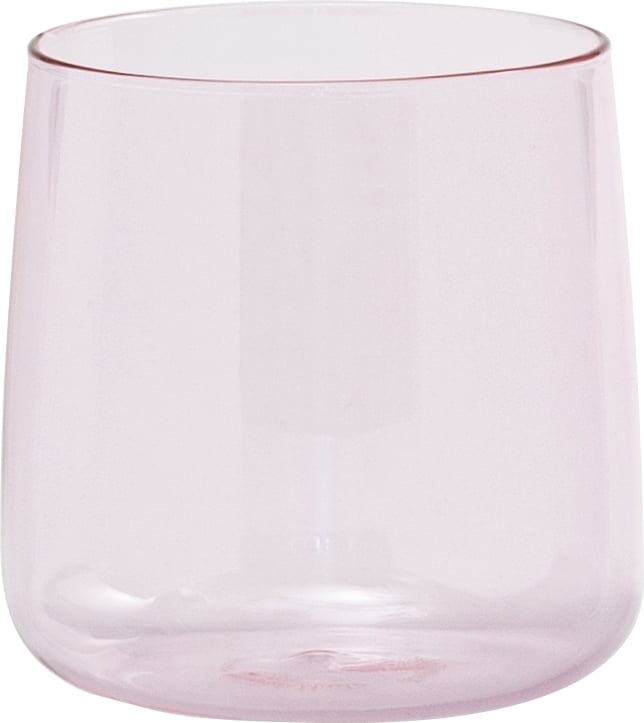 No Bilia Wasserglas 440 ml hellrosa