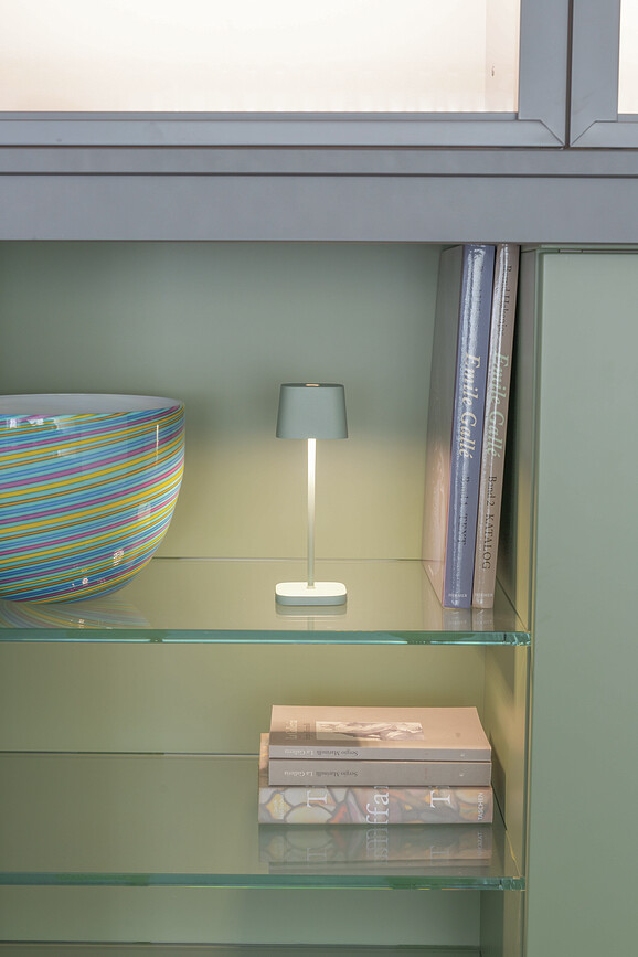 Ofelia Micro Φωτιστικό ασύρματο, 20 εκ., μπεζ