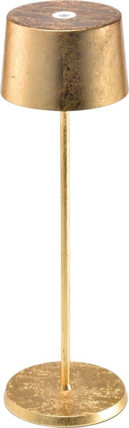 Olivia Lampe sans fil, 35 cm, dorée