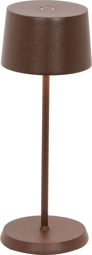 Olivia Micro Lampe sans fil, 20 cm, marron