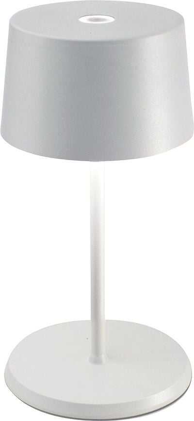 Olivia Mini Lampe sans fil, 22 cm, blanche